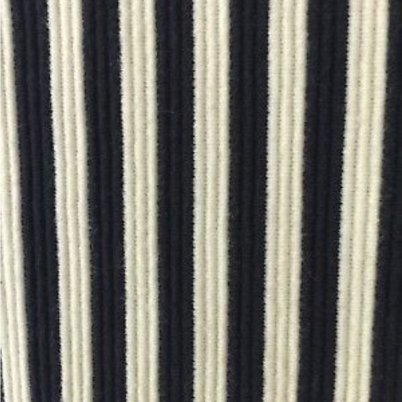 Madewell striped 3/4 sleeve top with zipper back and split seams XS - Picture 4 of 12